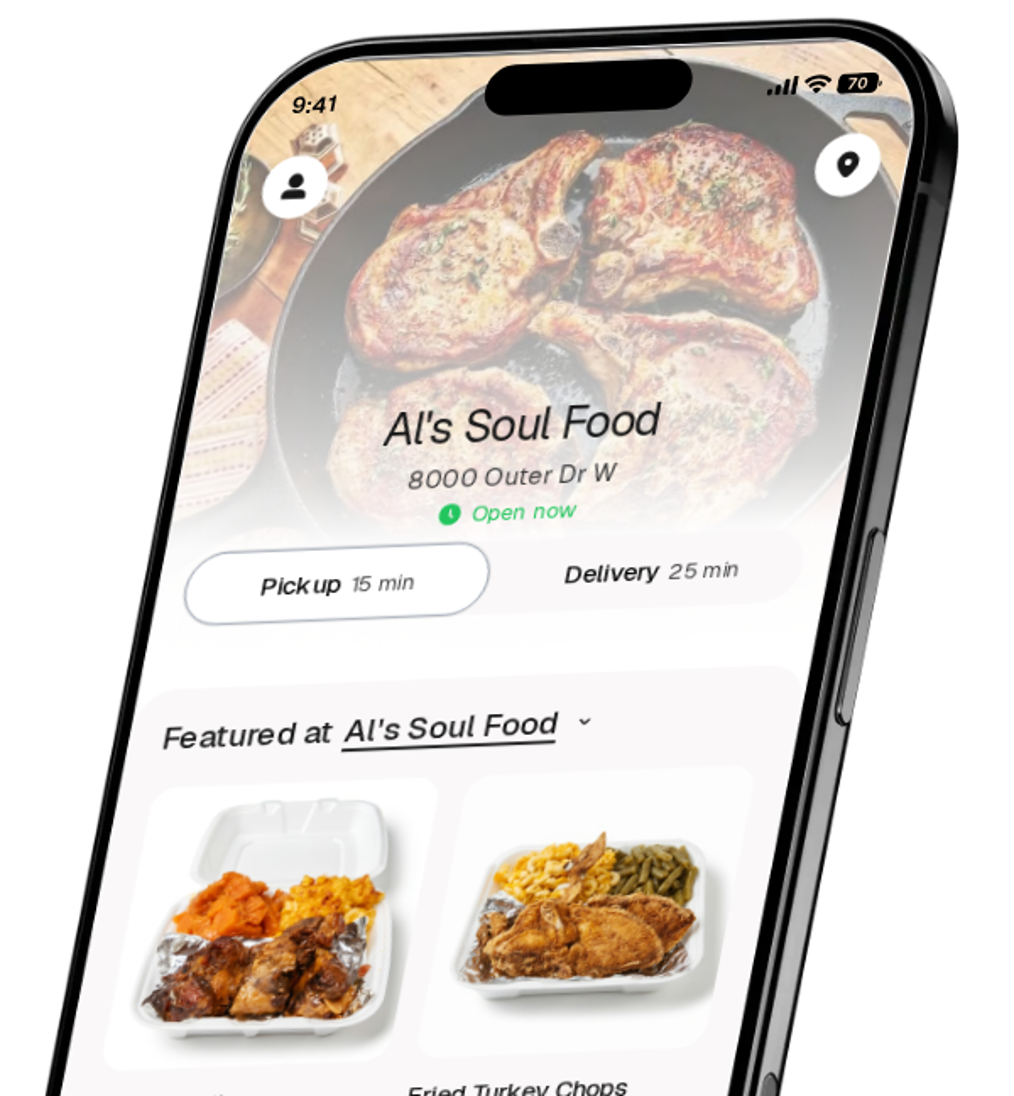 Al's Soul Food app preview