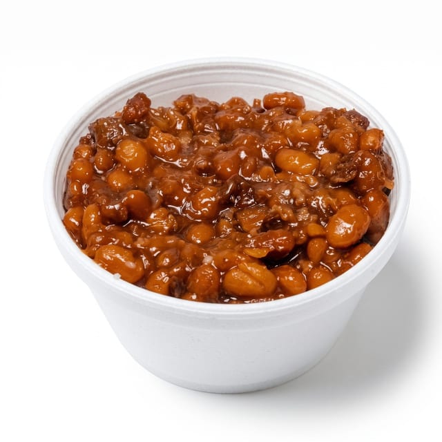 Baked Beans with Meat.