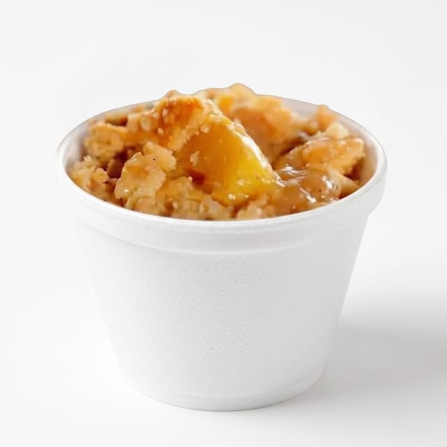 Peach Cobbler.