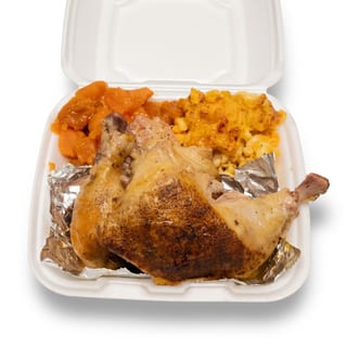 Baked Chicken Leg Quarters